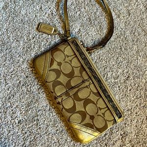 COACH wristlet